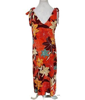 Cupshe Midi Swimsuit Cover Up Dress Size M Swim Beach Vacation Floral NWT